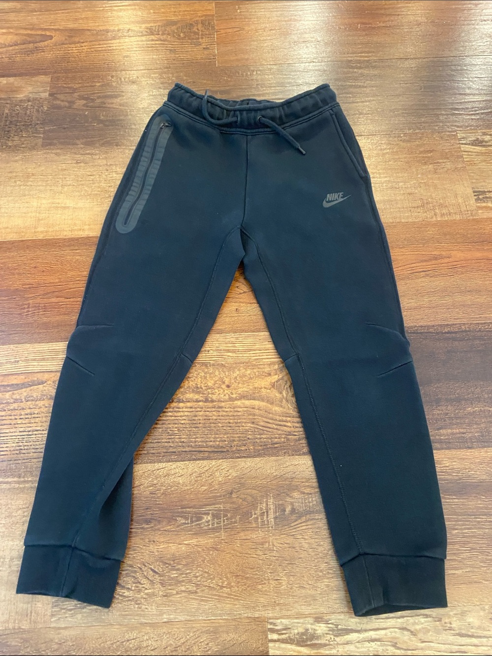 Nike Black Kids Jogger Pants with Subtle Logo